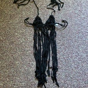 ASOS fringe bikini top